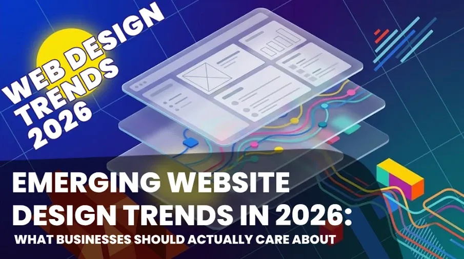 Emerging Website Design Trends in 2026 Blog Header