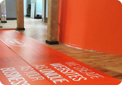 Wrap on Floor