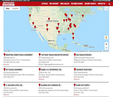 Distributor Locator Example