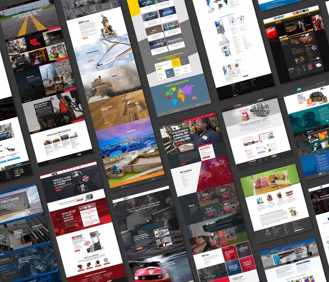 Portfolio page graphic